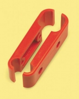 BRIGLIA IN NYLON ROSSA PER PARAURTI ANT.XTR14