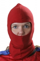 balaclava red - cagoule rouge