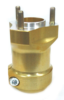 MOZZO POSTERIORE IN ALLUMINIO 40/95-8 ANODIZZATO ORO